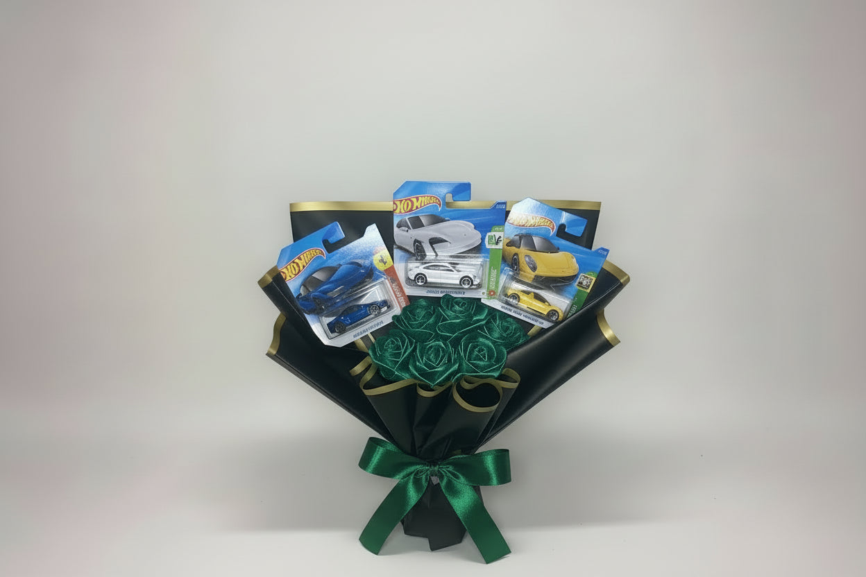 Hot Wheels Floral Gift Bouquet