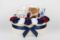 Father's Day Hamper - correct basket and themed roses